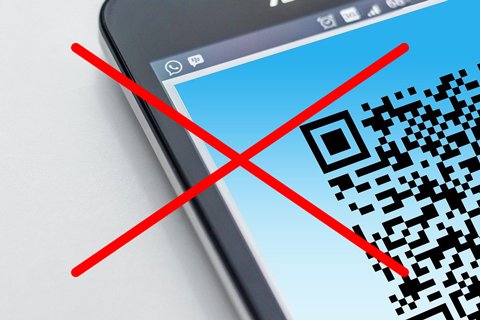 Отмена QR-кодов.